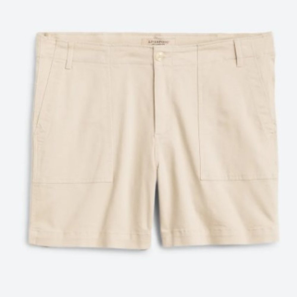 Liverpool tan shorts from Stitch Fix Size 22W